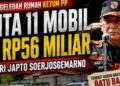 KPK Sita 11 Mobil dan Uang Rp56 Miliar dari Rumah Ketum Pemuda Pancasila Japto Soerjosoemarno