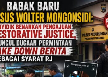 Babak Baru Kasus Wolter Mongonsidi: Penyidik Perintahkan Saksi Hubungi Media, Take Down Berita Untuk Syarat RJ