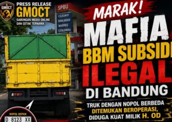 Marak Mafia BBM Subsidi Ilegal di Bandung, Truk dengan Nopol Berbeda Ditemukan Beroperasi, Diduga Kuat Milik H. OD