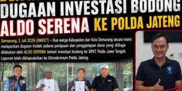 Dua Warga Korban Aldo Serena Resmi Lapor Dugaan Penipuan Investasi Bodong ke Polda Jateng