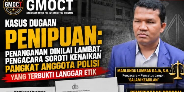 Kasus Dugaan Penipuan: Penanganan Dinilai Lambat, Pengacara Soroti Kenaikan Pangkat Anggota Polisi yang Terbukti Langgar Etik