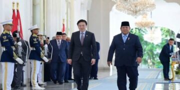 Perdana Menteri Singapura Lawrence Wong Datang ke Jakarta Bersama Sejumlah Menterinya