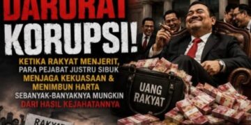 NKRI Darurat Korupsi: Ketika Rakyat Menjerit, Para Pejabat Justru Sibuk Menjaga Kekuasaan & Menimbun Harta Sebanyak- banyaknya Mungkin dari Hasil Kejahatannya?