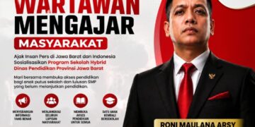 Roni Maulana Arsy Ajak Wartawan Sosialisasikan Program Sekolah Hybrid Disdik Jabar
