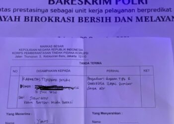 Barisan Muda Bekasi Desak Kortas Tipikor Mabes Polri Bongkar Dugaan Korupsi dan Praktik Pengelolaan Air Ilegal di Perumda Tirta Bhagasasi
