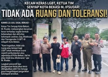 Kecam Keras LGBT, Ketua Tim Senyap Kota Bekasi M. Ifsudar: Tidak Ada Ruang dan Toleransi!