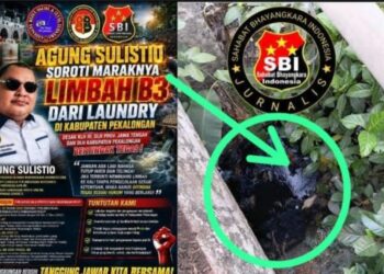 Agung Sulistio Soroti Dugaan Maraknya Limbah B3 Usaha Laundry di Pekalongan “Desak KLH RI & DLH Bertindak Tegas!