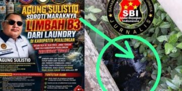 Agung Sulistio Soroti Dugaan Maraknya Limbah B3 Usaha Laundry di Pekalongan “Desak KLH RI & DLH Bertindak Tegas!