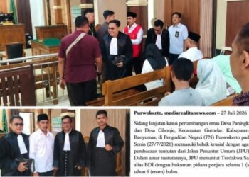 JPU Tuntut 1 Tahun 6 Bulan, Tim Hukum Siapkan Pledoi Kamis: Harap Putusan Adil Bagi Tambang Emas Paningkaban
