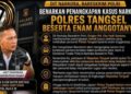 Coreng Institusi, Bareskrim Polri Akui Tangani Dugaan Kasus Narkoba yang Libatkan Anggota Polresta Tangsel