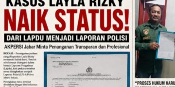 Kasus Layla Rizky Naik Status Menjadi Laporan Polisi, AKPERSI Jabar Minta Penanganan Transparan dan Profesional
