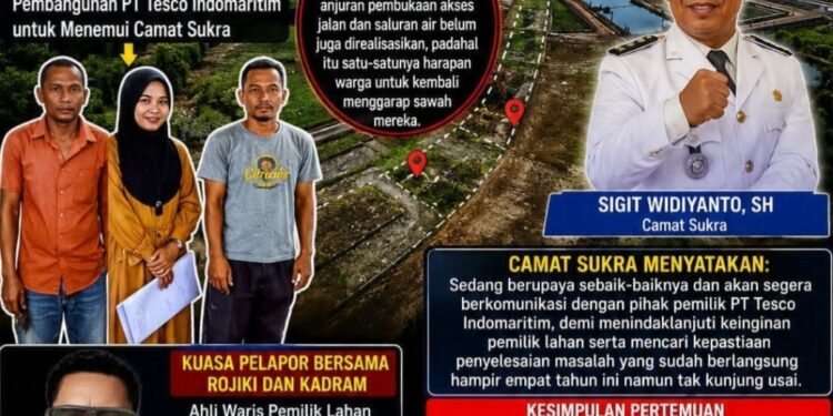Pasca Viral!!!: Ombudsman Jabar Sarankan Kuasa Pelapor dan Ahli Waris Temui Camat Sukra Demi Akses Lahan yang Terisolir Selama Hampir 4 Tahun