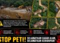 Tambang Emas Ilegal Merambah Cagar Alam di Sungai Kampar, GMOCT Minta Penegak Hukum Bertindak Tegas