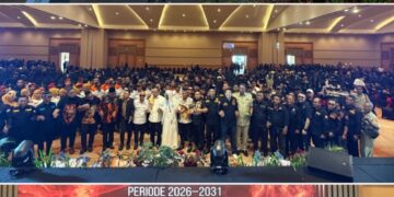 Harimau Sumatera Bersatu Gelar Deklarasi Akbar, DPC HSB Muba Resmi Dilantik