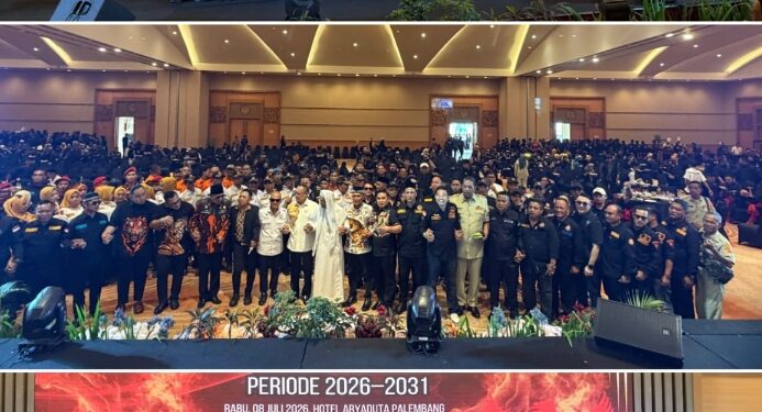 Harimau Sumatera Bersatu Gelar Deklarasi Akbar, DPC HSB Muba Resmi Dilantik