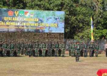 TMMD Ke-129 Resmi Dibuka di Bekasi, TNI dan Pemda Bersinergi Bangun Desa