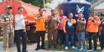 BPBD Kabupaten Bekasi Salurkan Bantuan Air Bersih ke Desa Karangsegar, Warga Apresiasi Respons Cepat Hadapi Kekeringan