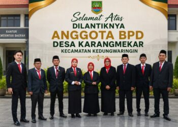 Kepala Desa Karangmekar H. Nur Said Ucapkan Selamat kepada Anggota BPD Masa Bakti 2026–2034, Ajak Perkuat Sinergi Membangun Desa