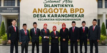 Kepala Desa Karangmekar H. Nur Said Ucapkan Selamat kepada Anggota BPD Masa Bakti 2026–2034, Ajak Perkuat Sinergi Membangun Desa