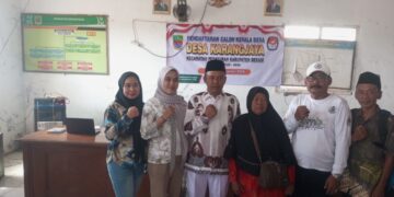 Semangat Demokrasi di Karangjaya, Junaedi Resmi Daftar Bakal Calon Kepala Desa