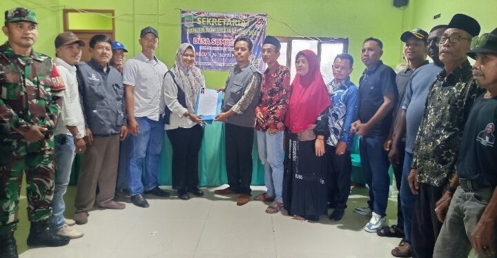 Ratusan Pendukung Antar Devita, S.H. Daftar Bakal Calon Kepala Desa Sumbersari, Siap Wujudkan Desa Berwibawa dan Bermartabat