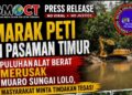 Marak PETI di Pasaman Timur: Puluhan Alat Berat Merusak Muaro Sungai Lolo, Masyarakat Minta Tindakan Tegas!