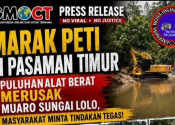 Marak PETI di Pasaman Timur: Puluhan Alat Berat Merusak Muaro Sungai Lolo, Masyarakat Minta Tindakan Tegas!