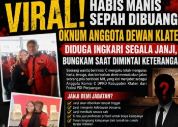 Viral! Habis Manis Sepah Dibuang: Oknum Anggota Dewan Klaten Diduga Ingkari Segala Janji, Bungkam Saat Dimintai Keterangan?
