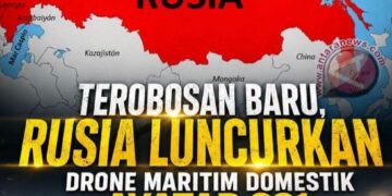 Inovasi Militer Rusia: Avatar 001 Drone Maritim Tanpa Awak ” Tidak Bisa Tenggelam