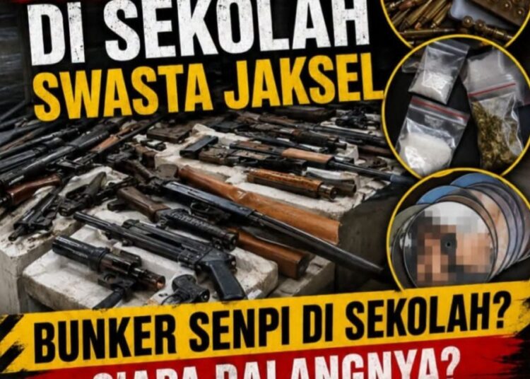 Bunker Rahasia Kebayoran Lama: Antara Temuan Ratusan Senjata dan Bayang-Bayang Operasi Klandestin