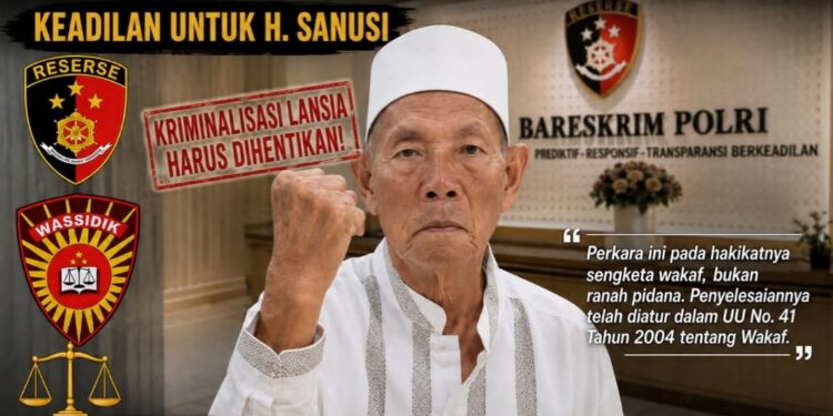 Dua Bulan Tak Ada Kepastian, Kuasa Hukum H. Sanusi Tagih Gelar Perkara Khusus ke Bareskrim Polri
