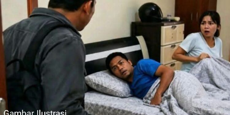 Tiga Tahun Merantau di Negeri Orang Pulang Bawa Uang, Sampai Dirumah Kamar di Isi Pria Asing Tertidur Pulas