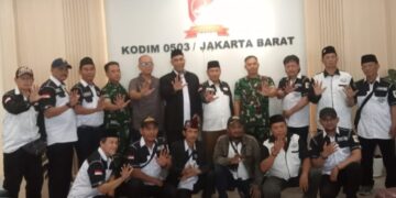 Forkabi Jakbar dan Kodim 0503/JB Sinergi Bersama Jaga Kondusivitas Masyarakat