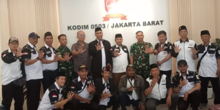 Forkabi Jakbar dan Kodim 0503/JB Sinergi Bersama Jaga Kondusivitas Masyarakat