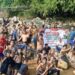 Pemuda dan Aparatur Desa di Kampung Gardu Raya Bersatu Dalam Menyambut HUT RI Ke 81