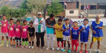Rayakan Semarak HUT RI Ke-81 Perum Leticia 2 RT 028/RW 015, Desa Buni Bhakti Adakan Lomba Futsal Memperebutkan Piala Ketua RT