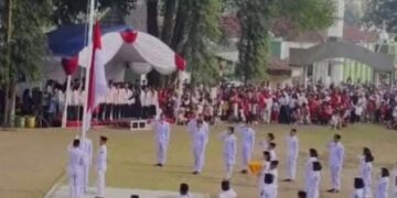 Merah Putih Lepas! Gagal Berkibar Saat Upacara Berlangsung Didetik Terakhir di Acara HUT-RI