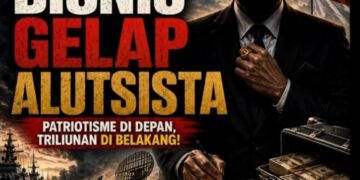 Bisnis Gelap Alutsista: Membongkar Taktik Broker Merampok APBN di Balik Jubah Patriotisme