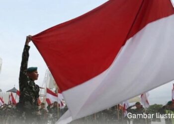 250 Merah Putih Kembali Berkibar Sehari Setelah Baiturrahman Membara! Banda Aceh Mulai Bernapas Kembali