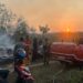 Polsek Muara Bungo Bersama Manggala Agni Padamkan Karhutla di Kebun Karet Teluk Beringin