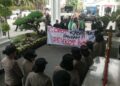 HMI MPO Tekan Balai Kota Bogor, Hukum Jangan Tumpul ke Pejabat
