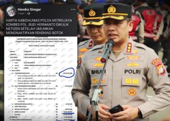 Gegara Umumkan Pemblokiran Rekening Aktivis AMPB, Kini Harta Kabid Humas PMJ Kombes Pol Budi Hermanto “Jadi Sorotan”