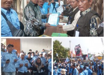 Didukung Keluarga Besar Jeber Bin Ojo, H. Soleh Solehhudin Resmi Daftar Bakal Calon Kepala Desa Karanghaur