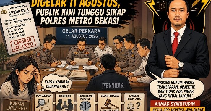 Publik Menanti Hasil Gelar Perkara Kasus Layla Rizky di Polres Metro Bekasi