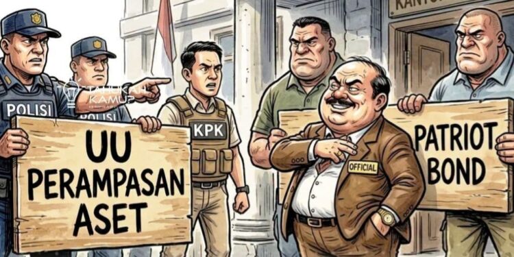 Disahkan Jauh Lebih Dulu, Benarkah Patriot Bond Solusi Hadapi UU Perampasan Aset?