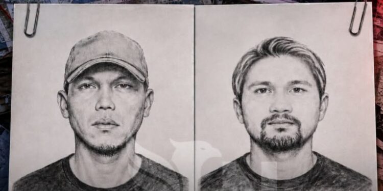 Polisi Sebar Sketsa Wajah 2 Terduga Pelaku Pengeroyokan Bambang Hingga Meninggal, dari CCTV dan Saksi