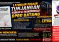 Dugaan Tunjangan DPRD Batang Dilaporkan ke Kejari, TRINUSA Desak Kepastian Penanganan – GMOCT Siap Kawal
