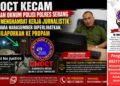 GMOCT Kecam Tindakan Oknum Polisi Polres Serang Diduga Menghambat Kerja Jurnalistik: Minta Suara Narasumber Diperlihatkan, Akan Dilaporkan ke Propam