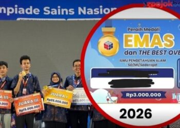 Hadiah Pembinaan Olimpiade Sains Nasional Turun Hingga 80% Menjadi Perhatian Publik
