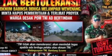TNI Tegas Tak Bertoleransi! Oknum Babinsa Diduga Melampaui Wewenang, Minta Hapus Pemberitaan & Terlibat Proyek – Warga Desak POM TNI AD Bertindak